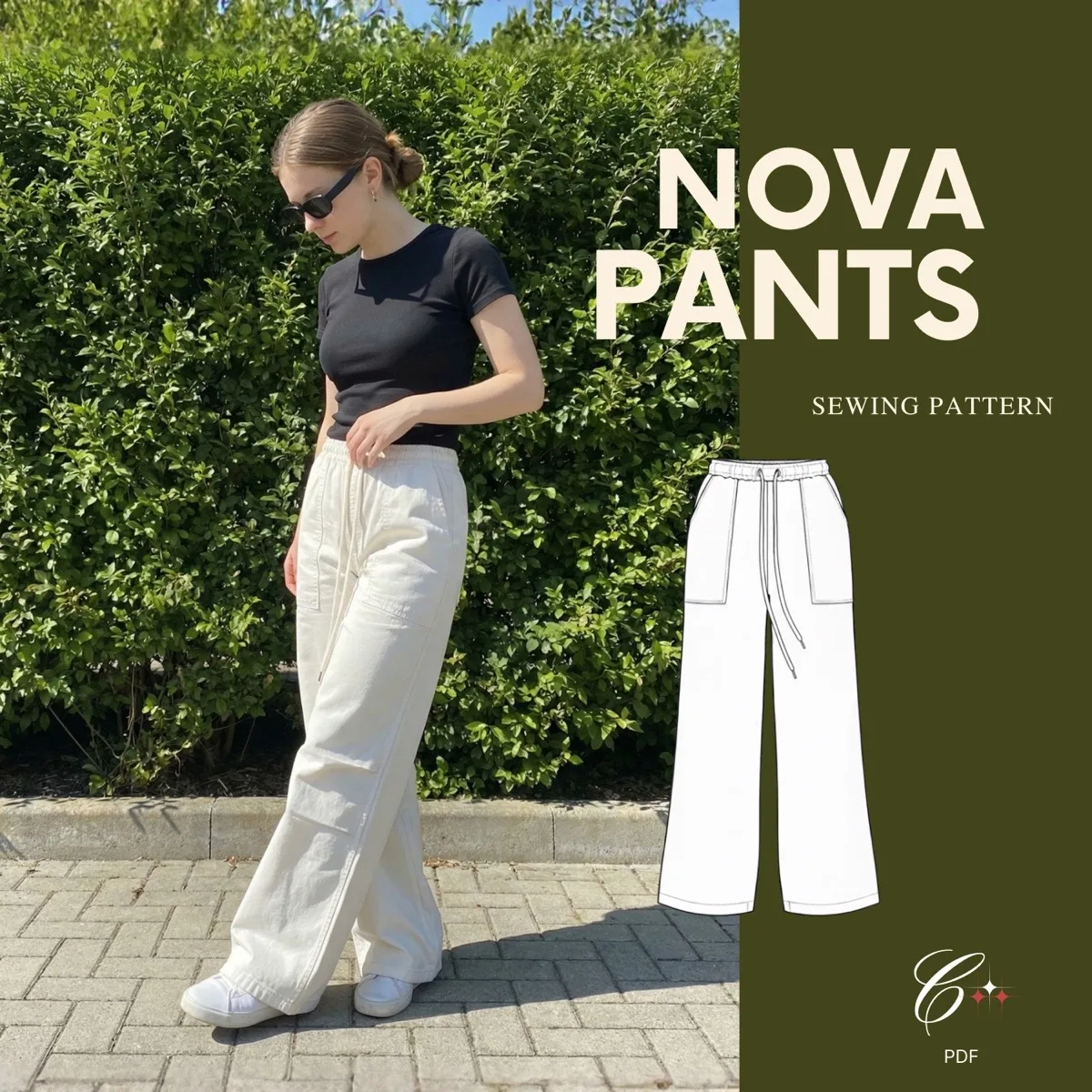 Nova Pants sewing pattern